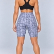 Picture of Onzie High Rise Bike Shorts | Lavender Cobra | Compression Fit