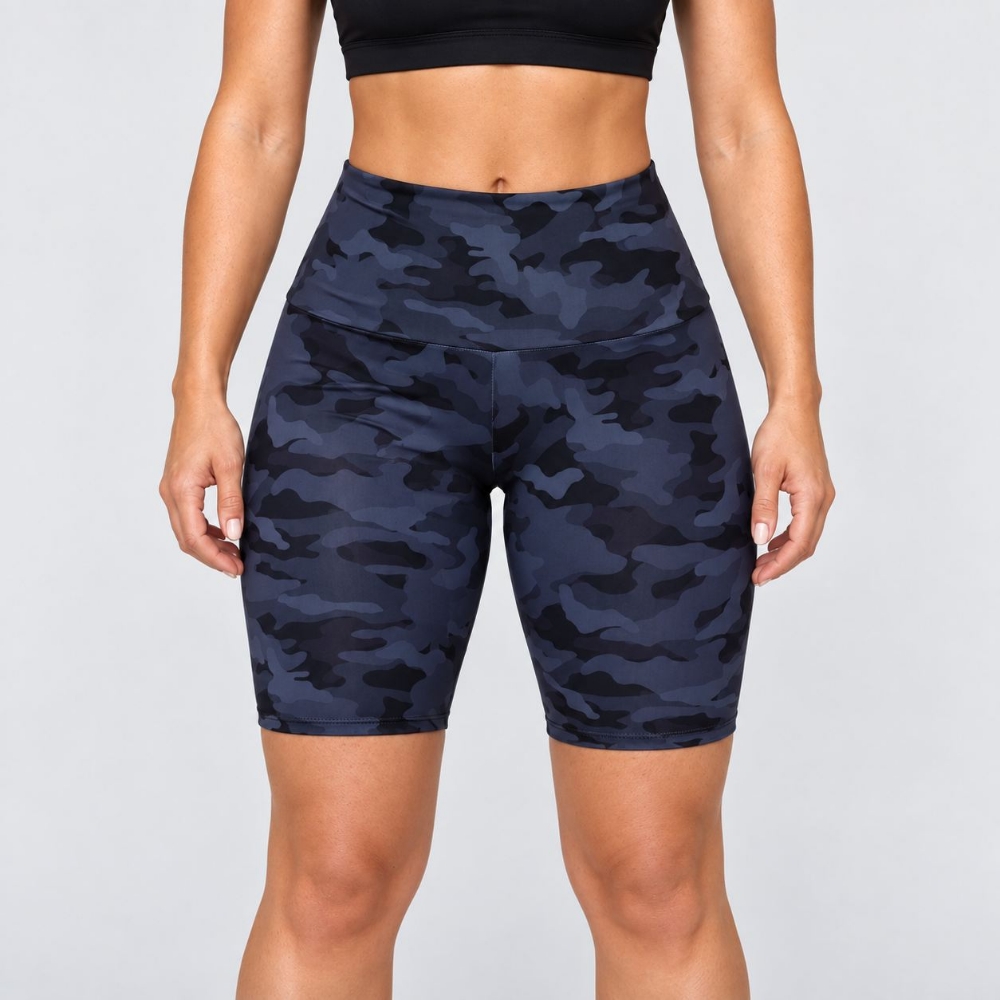 Picture of Onzie High Rise Bike Shorts | Lavender Cobra | Body Fit