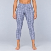 Picture of Onzie High Basic Midi Yoga Leggings | Lavender Cobra | High Waist