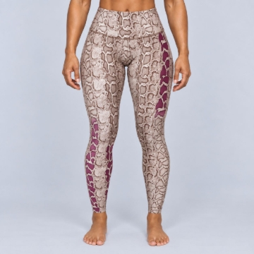 Picture of Onzie High Rise Yoga Leggings | Viper Print | Tummy Control