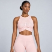 Picture of L'urv Perfect Landing Midi Crop Top | Blush