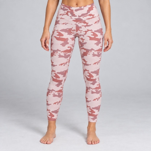 Picture of L'urv Army Of Love Yoga Leggings | Camo Blush | Compression Fit