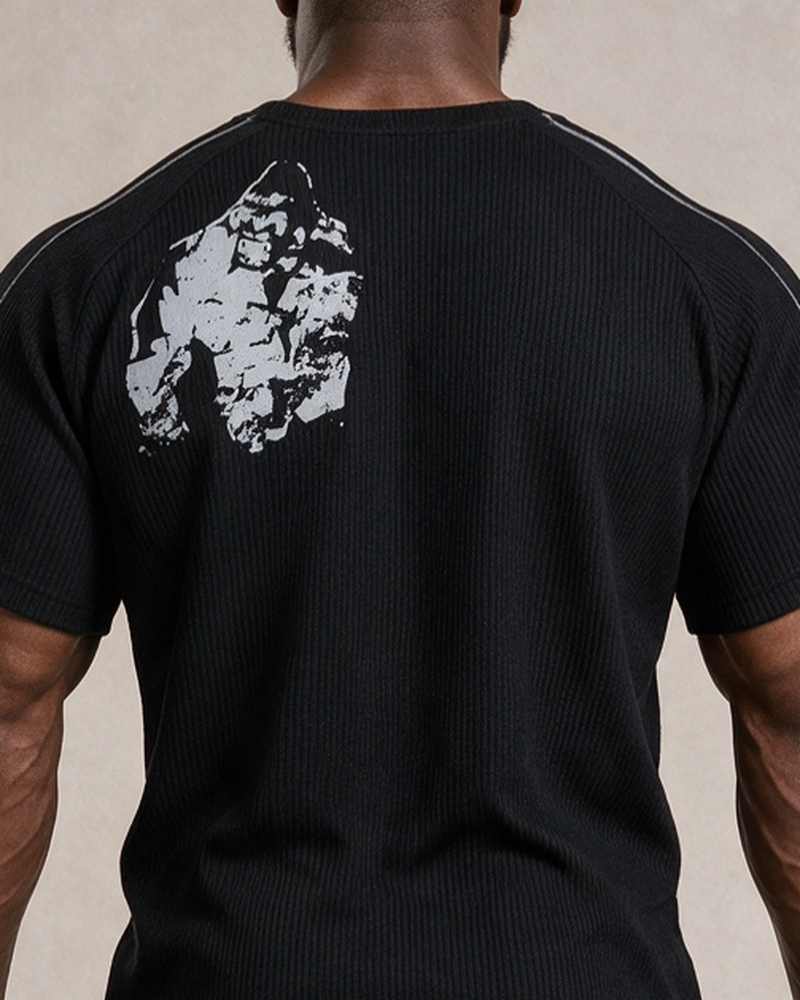 Gorilla Wear Buffalo Old School Rag Top - close-up