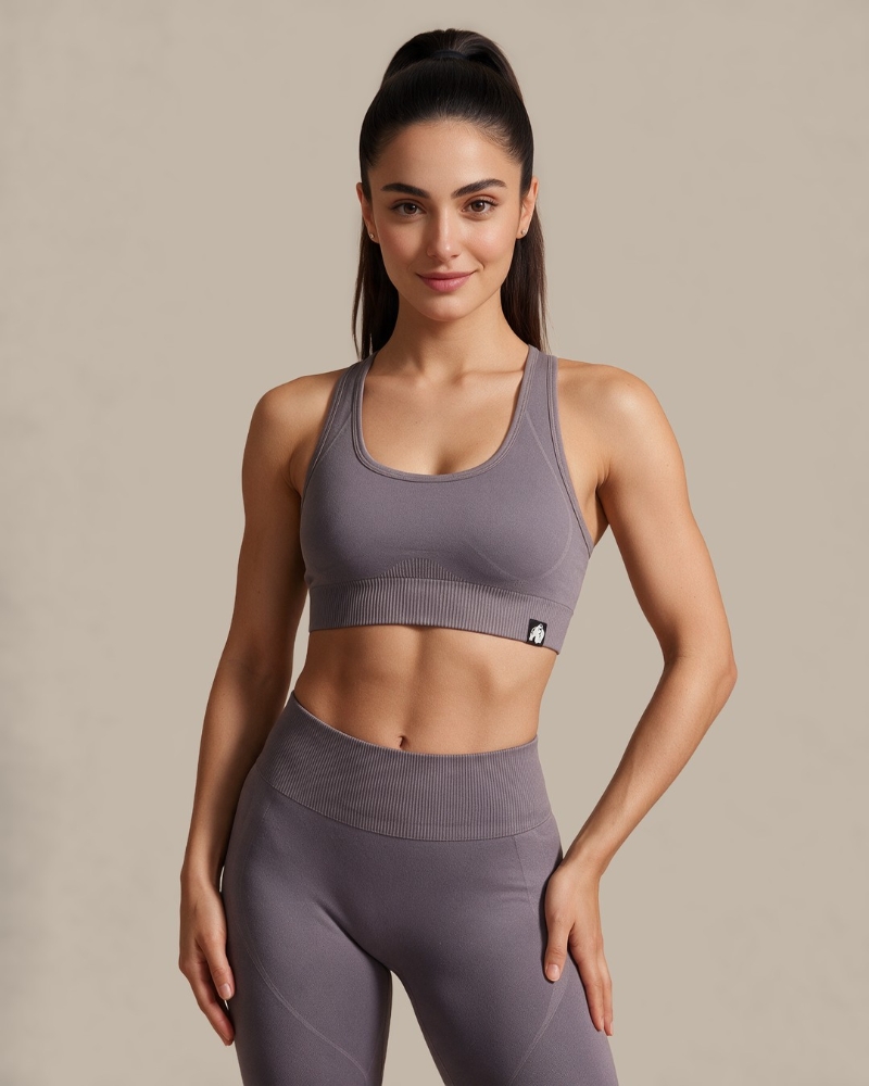 Gorilla Wear Yava Seamless Sports Bra - front
