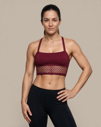 Better Bodies Waverly Mesh Workout Bra - front