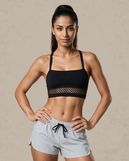 Better Bodies Waverly Mesh Workout Bra - front