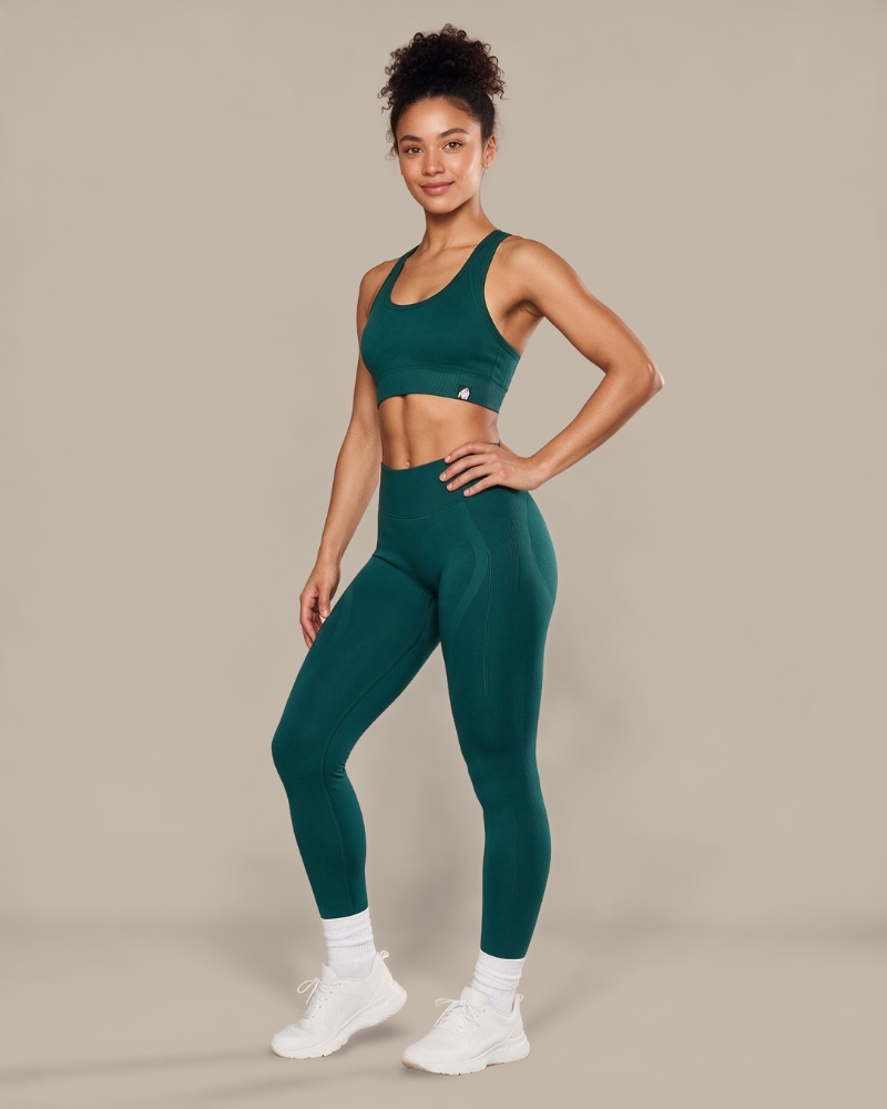 Gorilla Wear Yava Seamless Gym Leggings - full length