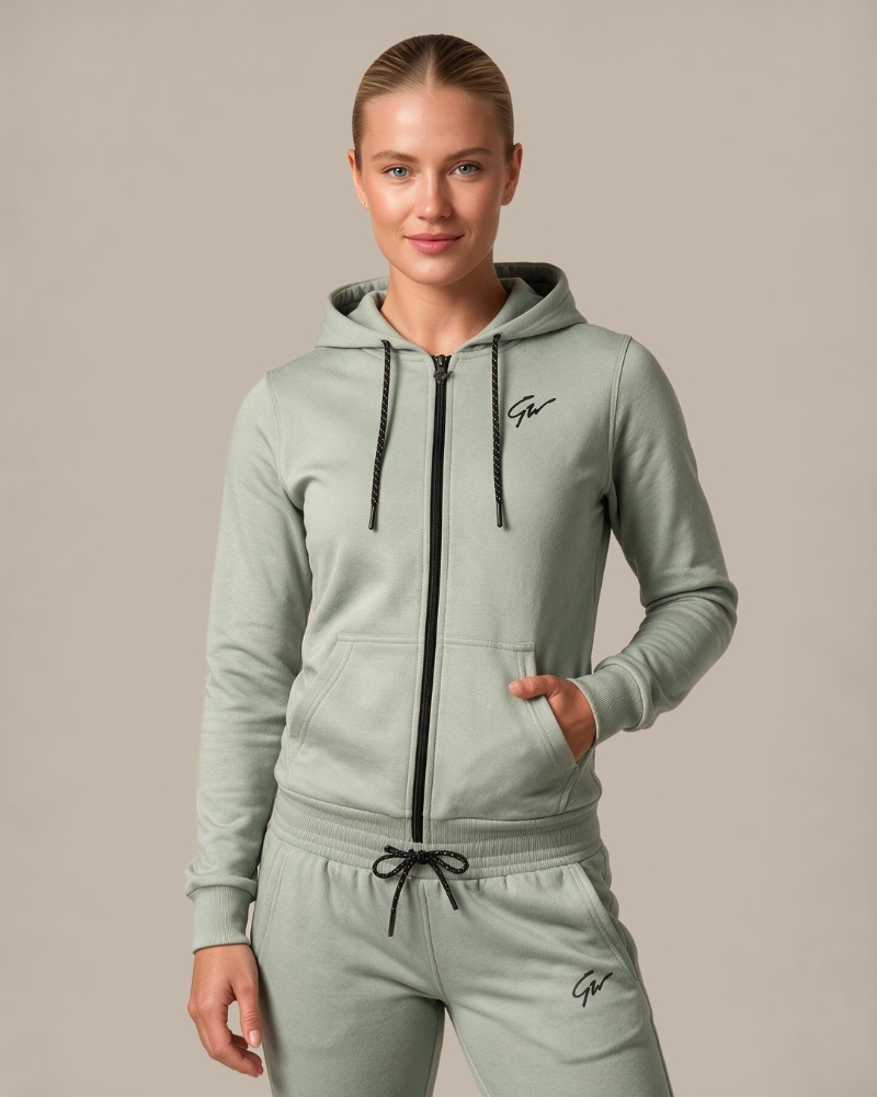 Gorilla Wear Pixley Zipped Hoodie - front