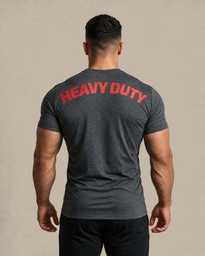 Might&Glory Heavy Duty Gym T-Shirt - back print