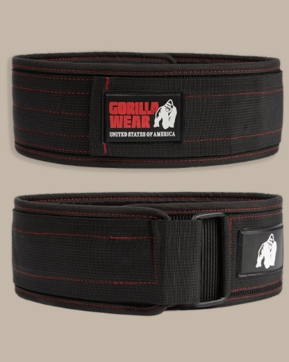 Gorilla Wear 4 Inch Nylon Lifting Belt 01