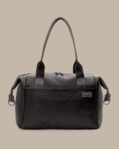 Alana-duffle-black-moto-FRONT