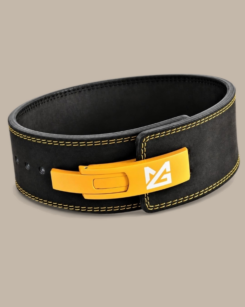 Picture of Might&Glory 10mm Powerlifting Lever Belt | Beast Mode | Amara Leather