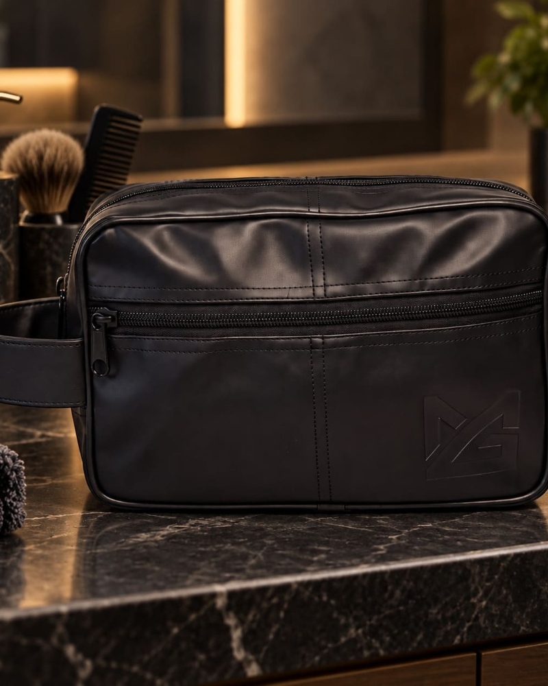 Picture of Might&Glory Premium Toiletry Bag | Vegan Leather