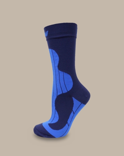 Compression Sports Socks - Navy