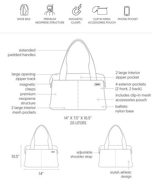 Alana Duffel Bag Design
